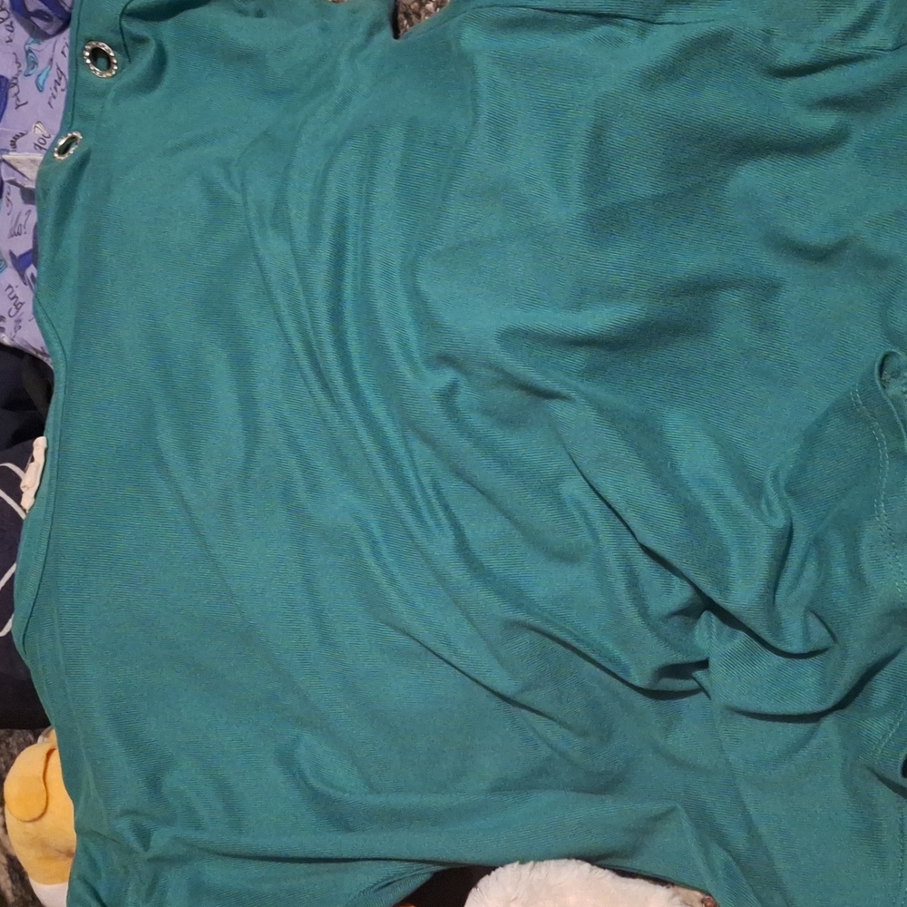 Emerald Green Formal Shirt Large